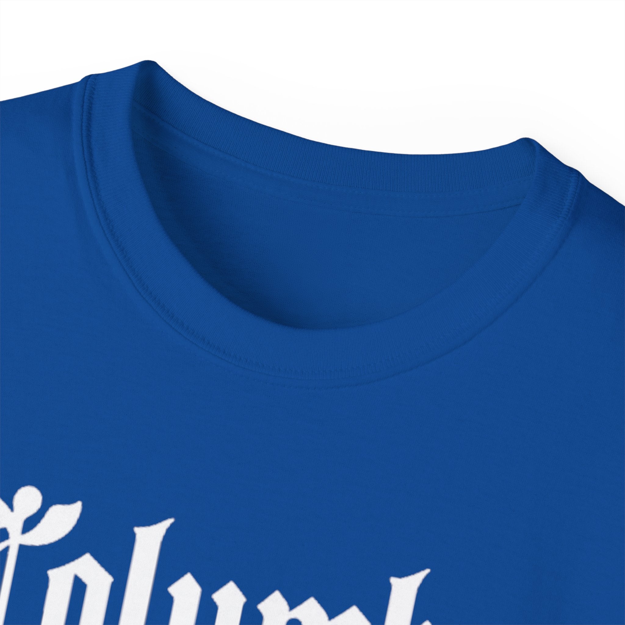 Columbus Ohio - Unisex White Text Tee Shirt