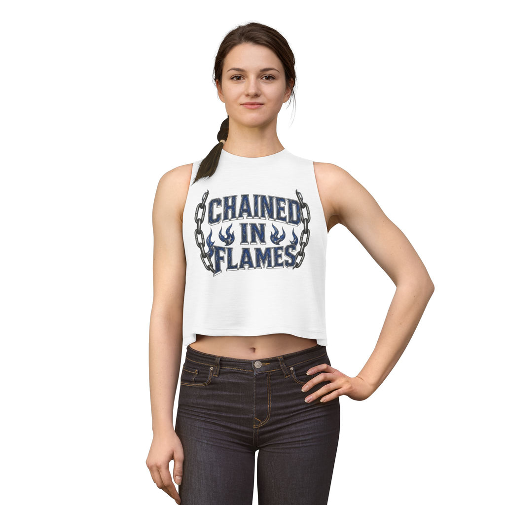 Chained In Flames - Limited Edition Women’s Crop Top