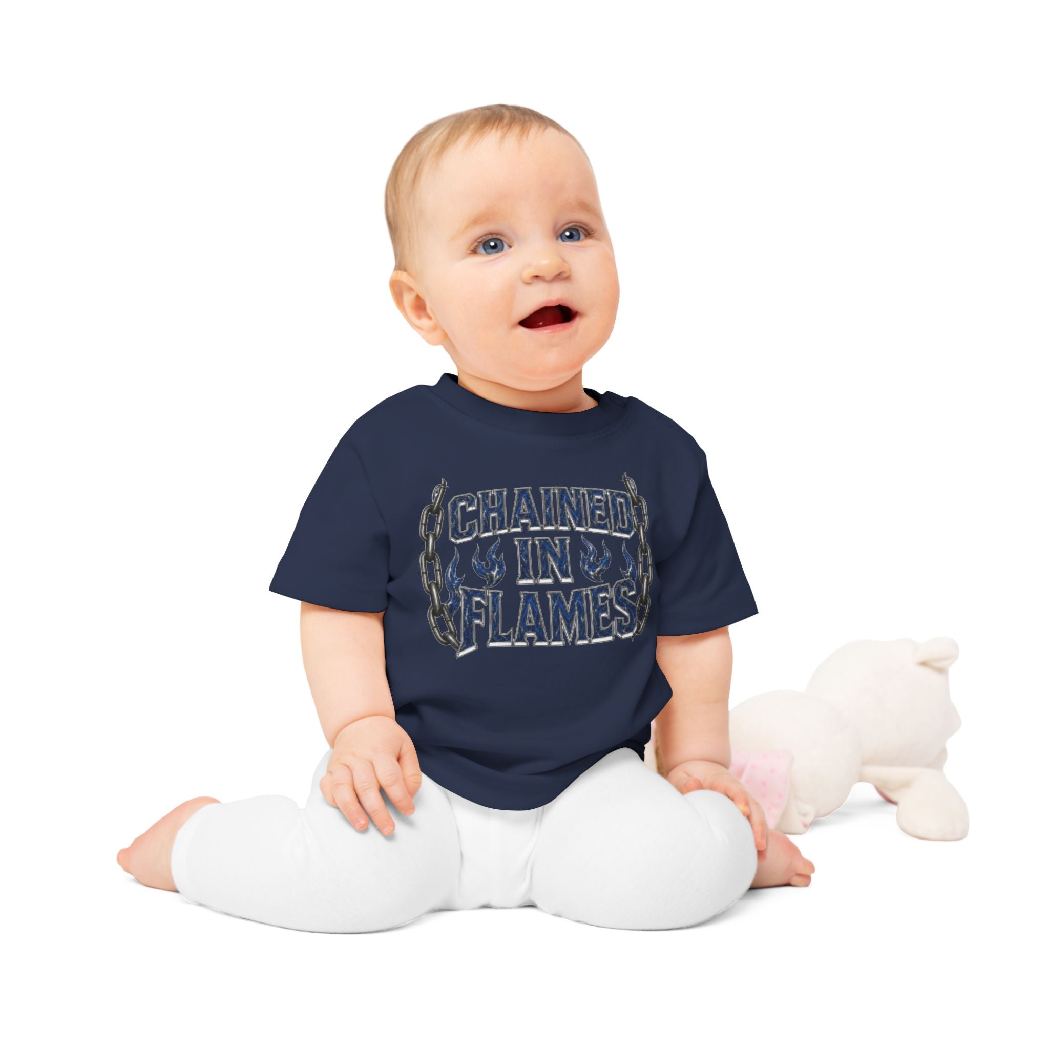 Chained In Flames - Limited Edition Baby Tee Shirt