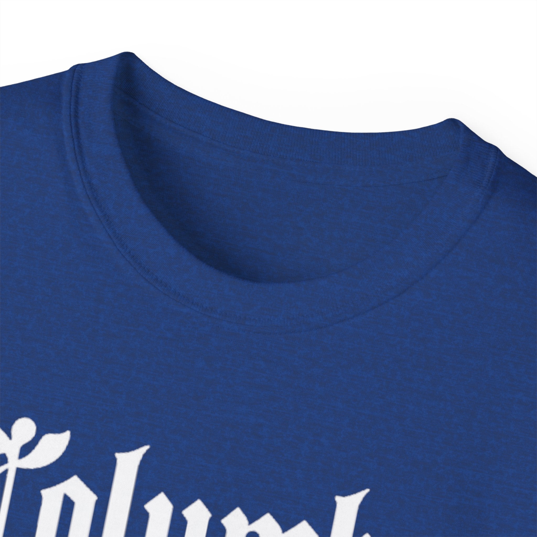 Columbus Ohio - Unisex White Text Tee Shirt