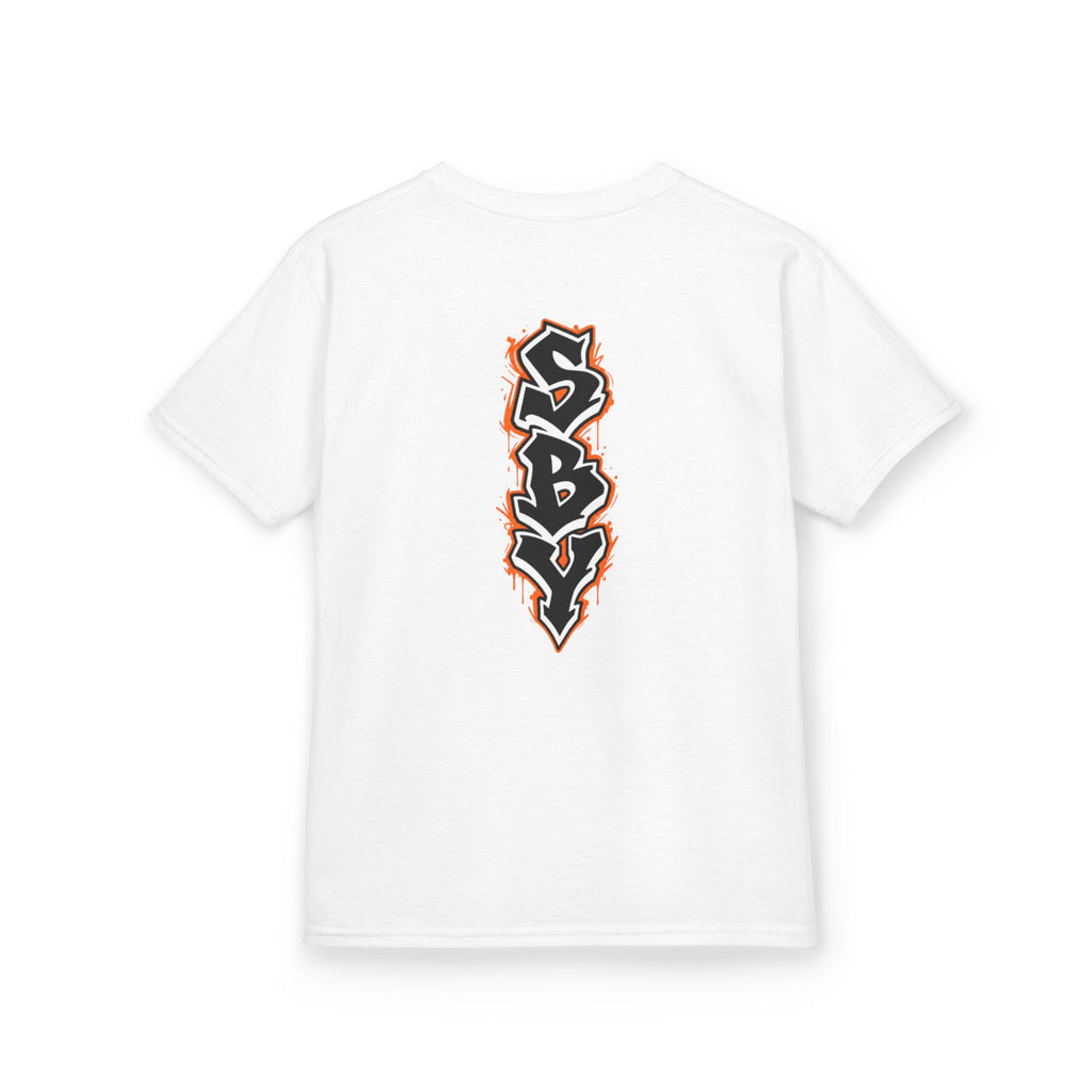 In My Head - Orange Text Youth Tee Shirt