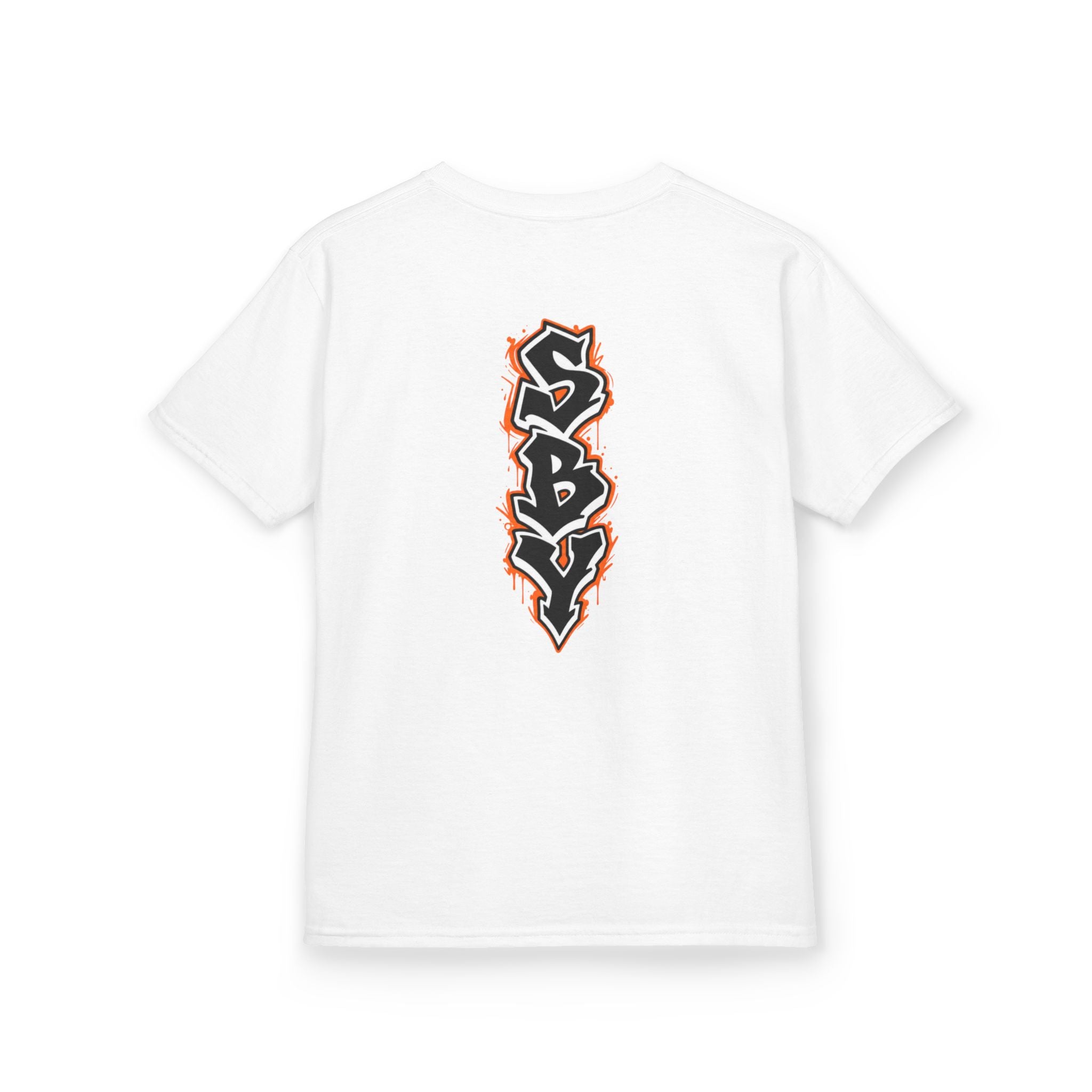 In My Head - Orange Text Youth Tee Shirt