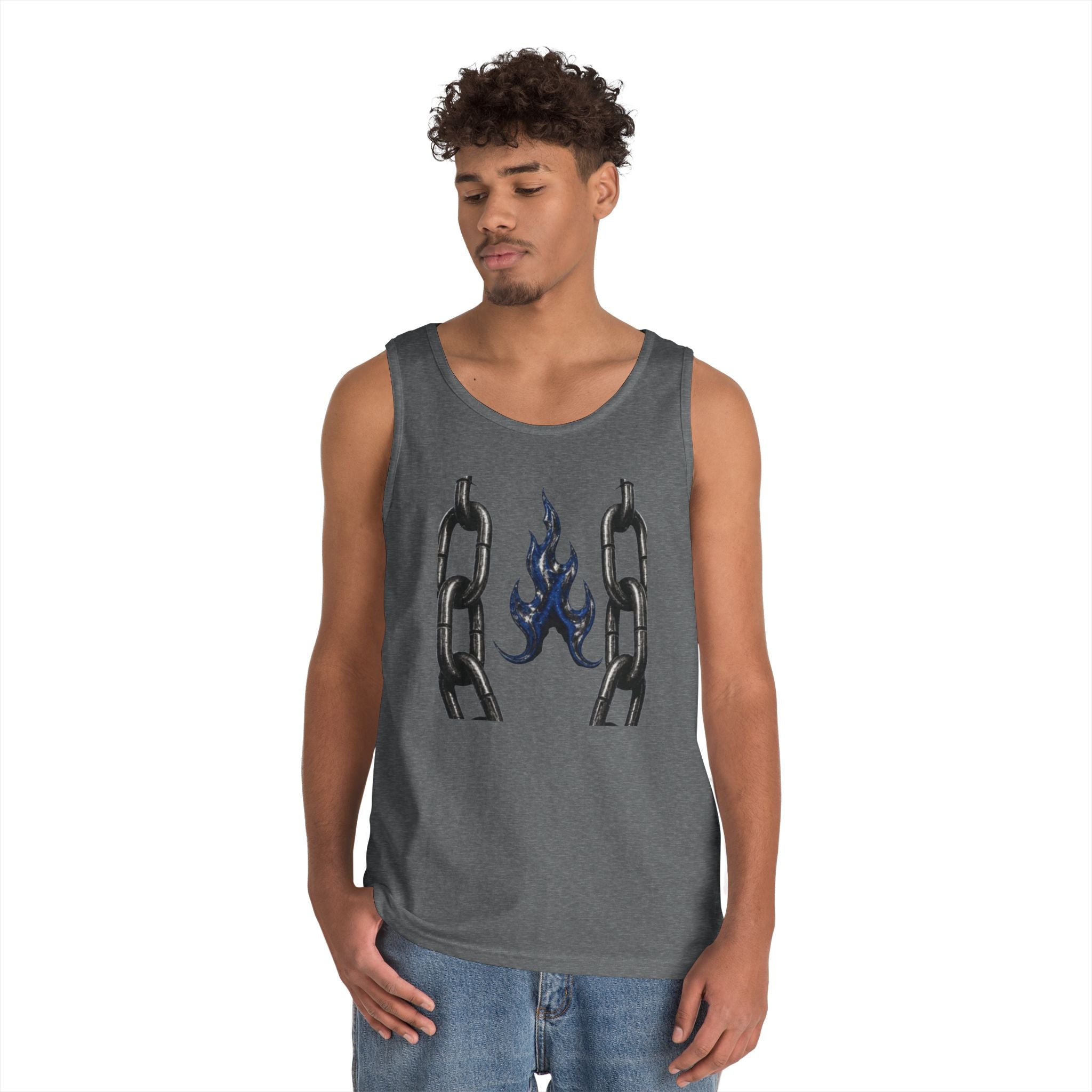 Chained In Flames - Limited Edition Men’s Tank Top