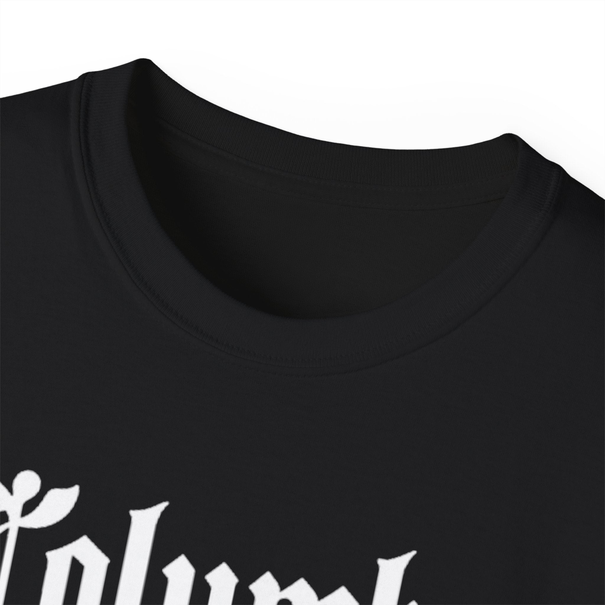 Columbus Ohio - Unisex White Text Tee Shirt