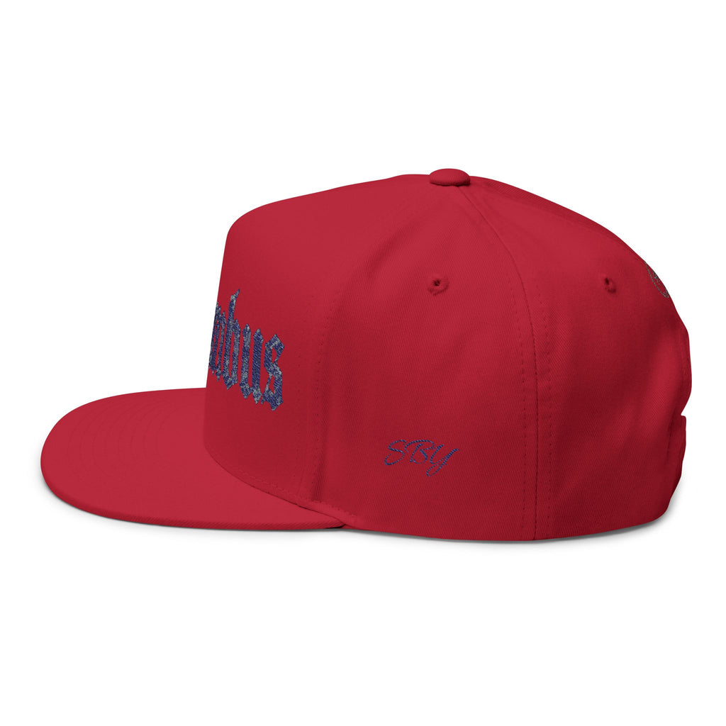 Columbus Ohio - Jean Text Snapback Hat