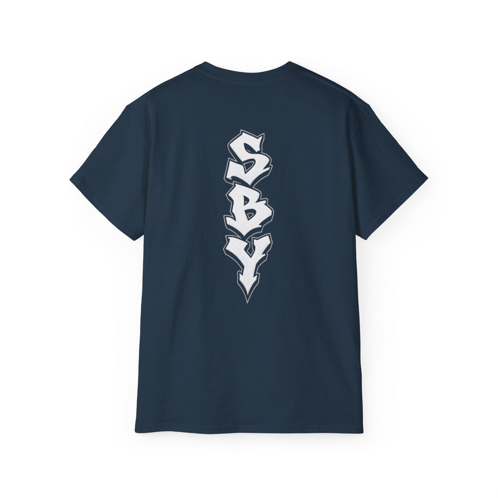 Columbus Ohio - Unisex White Text Tee Shirt