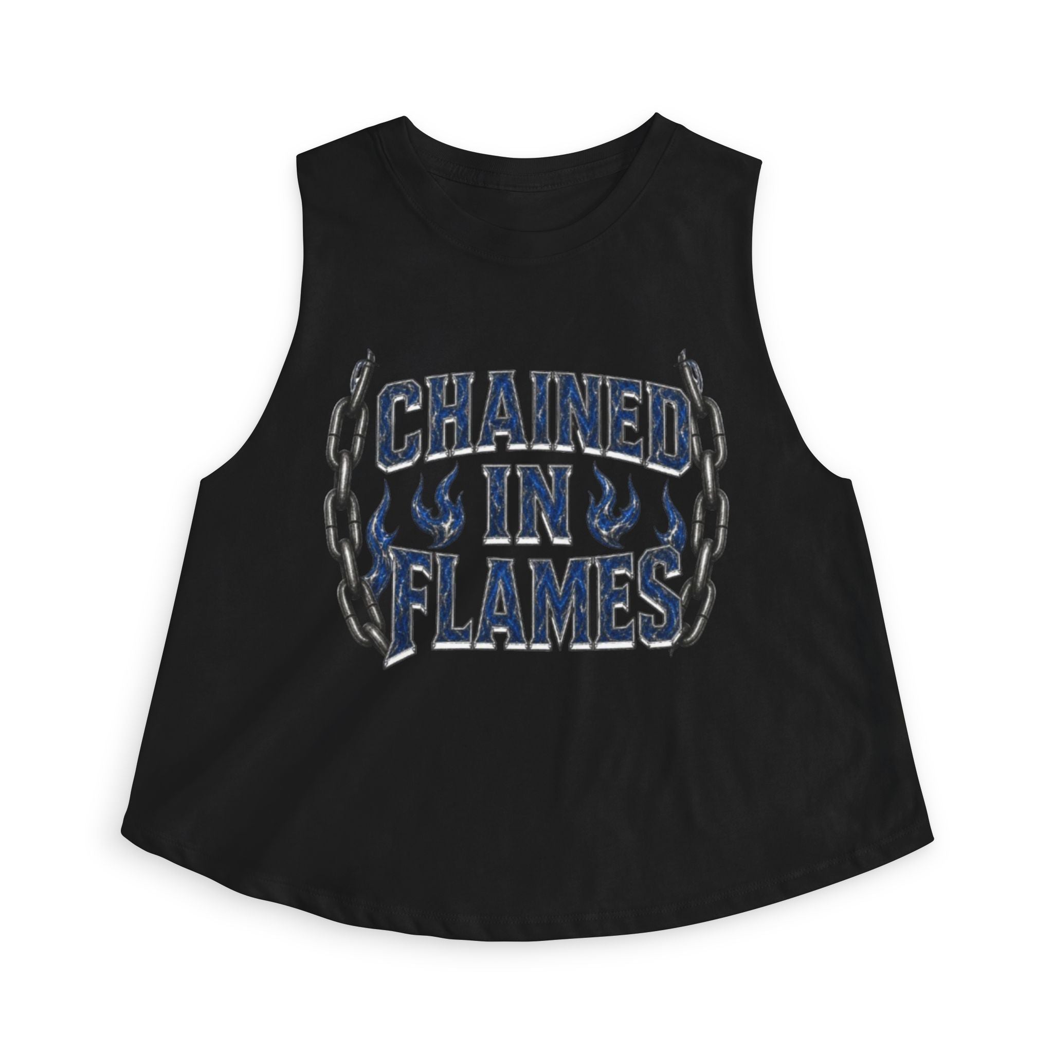 Chained In Flames - Limited Edition Women’s Crop Top