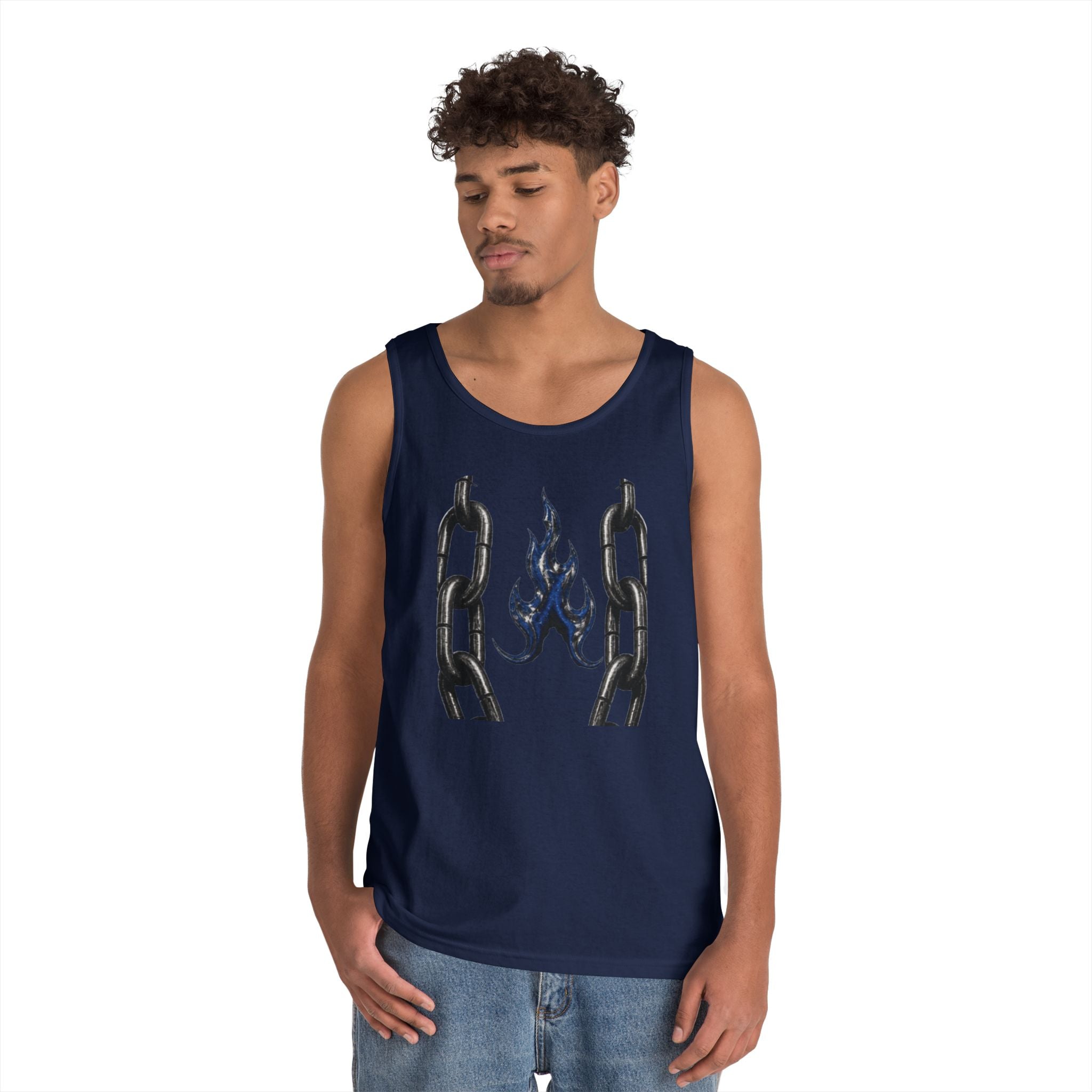 Chained In Flames - Limited Edition Men’s Tank Top