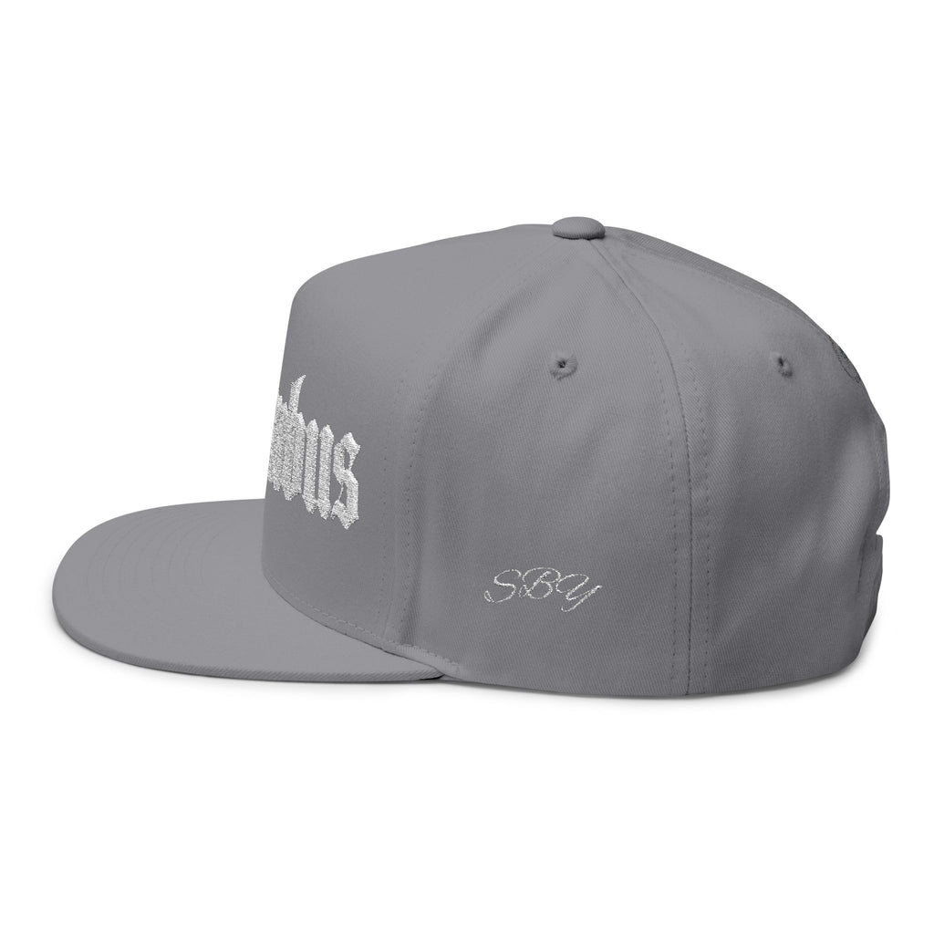 Columbus Ohio - White Text Snapback Hat