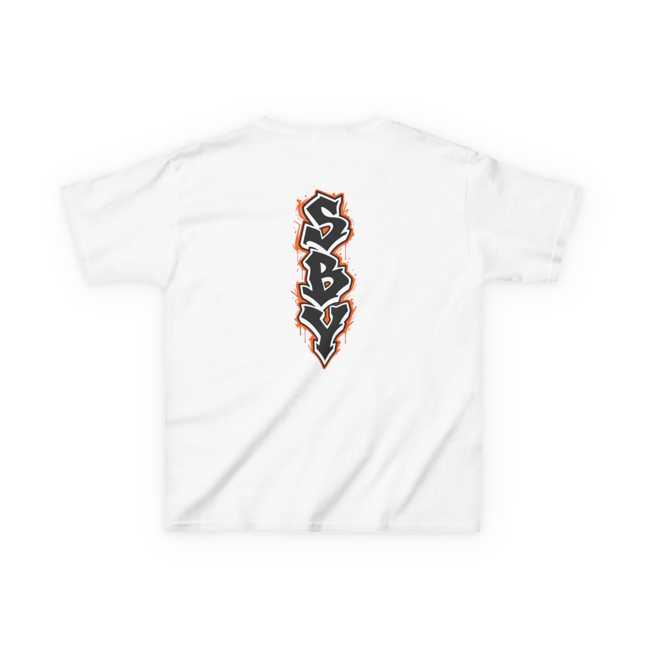 In My Head - Orange Text Youth Tee Shirt