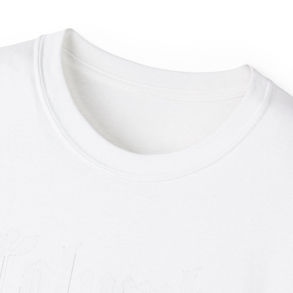 Columbus Ohio - Unisex White Text Tee Shirt