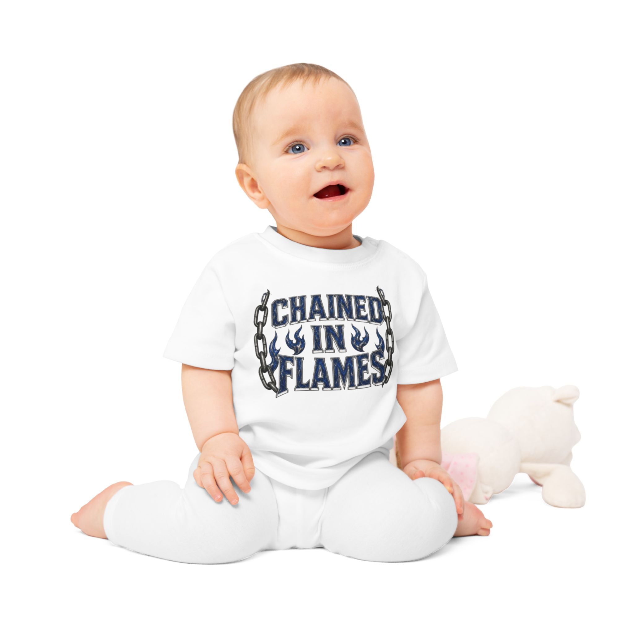 Chained In Flames - Limited Edition Baby Tee Shirt