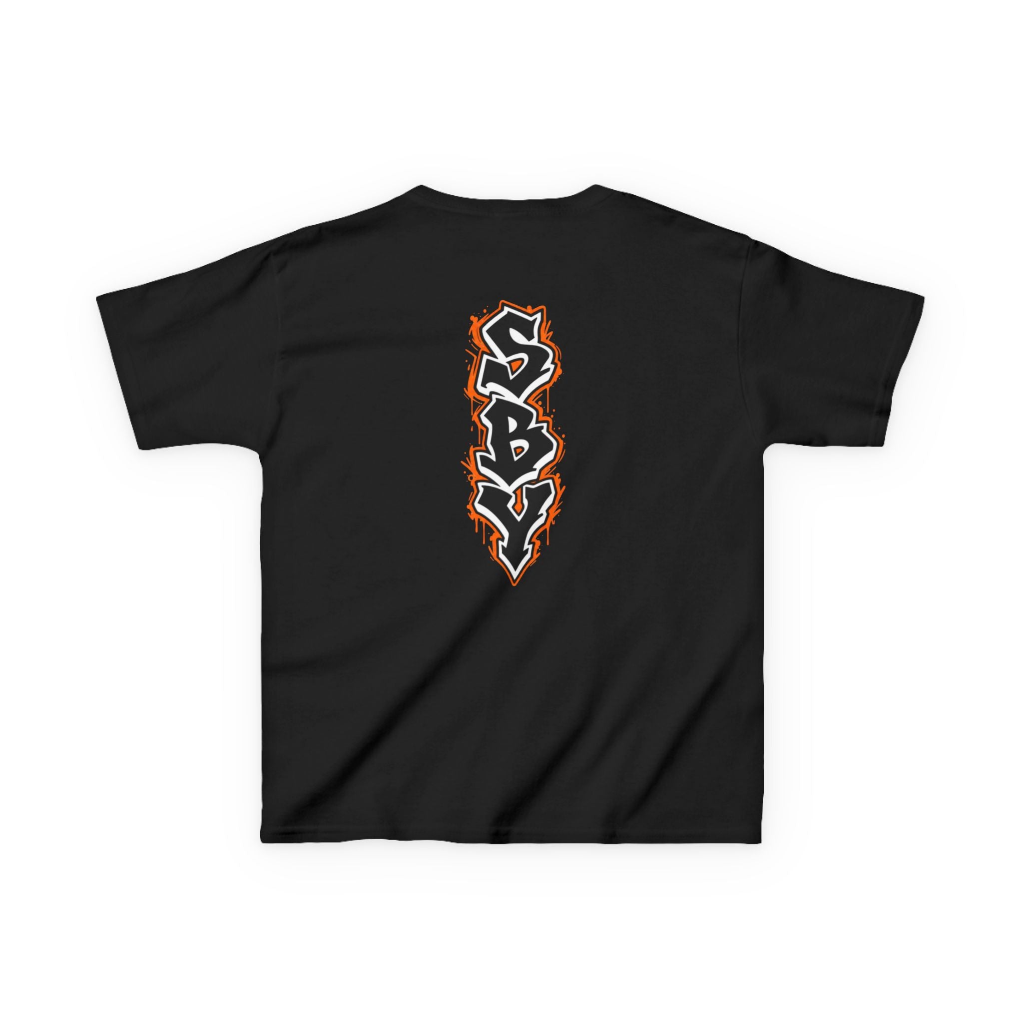 In My Head - Orange Text Youth Tee Shirt