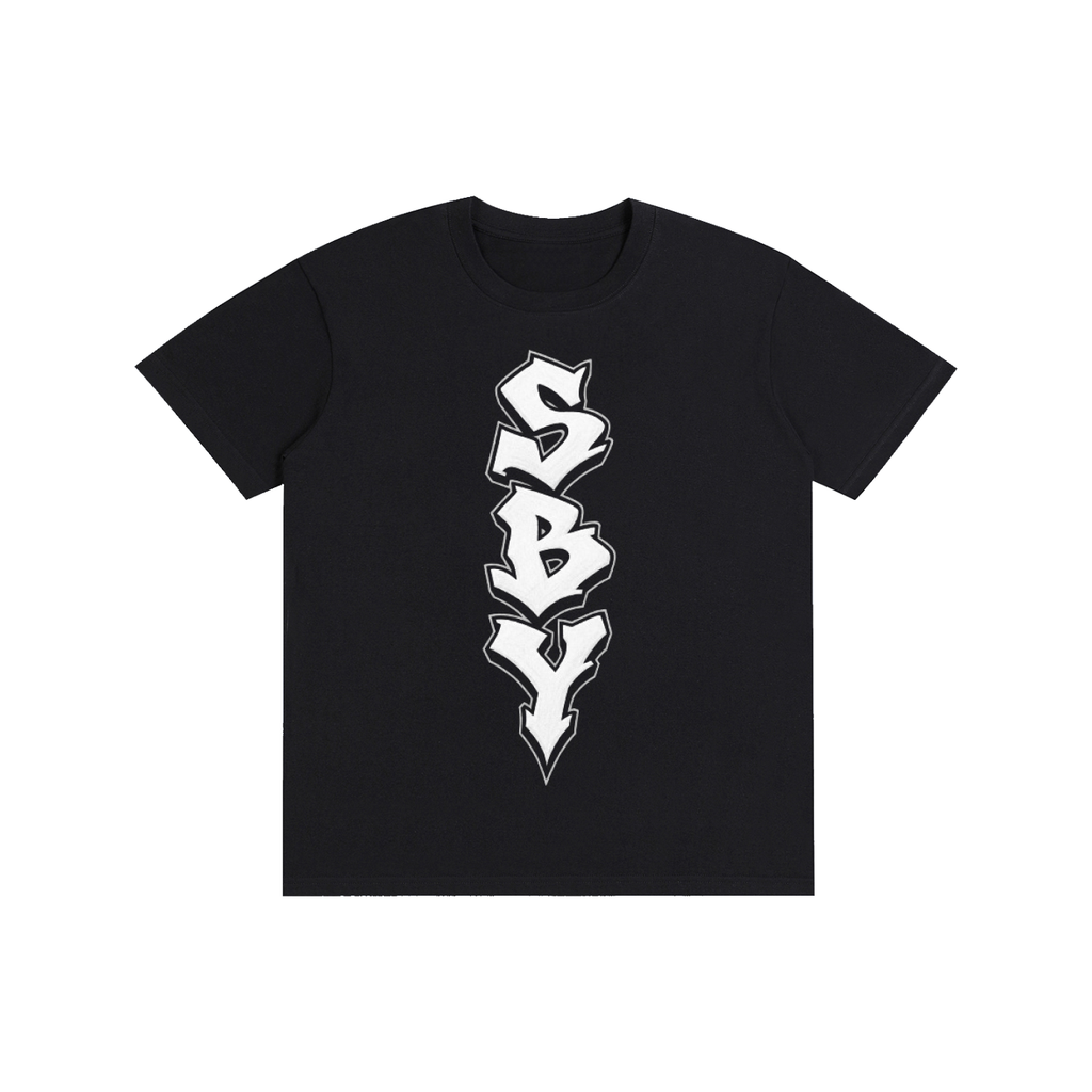 SBY Lettering - Men’s Black Tee Shirt