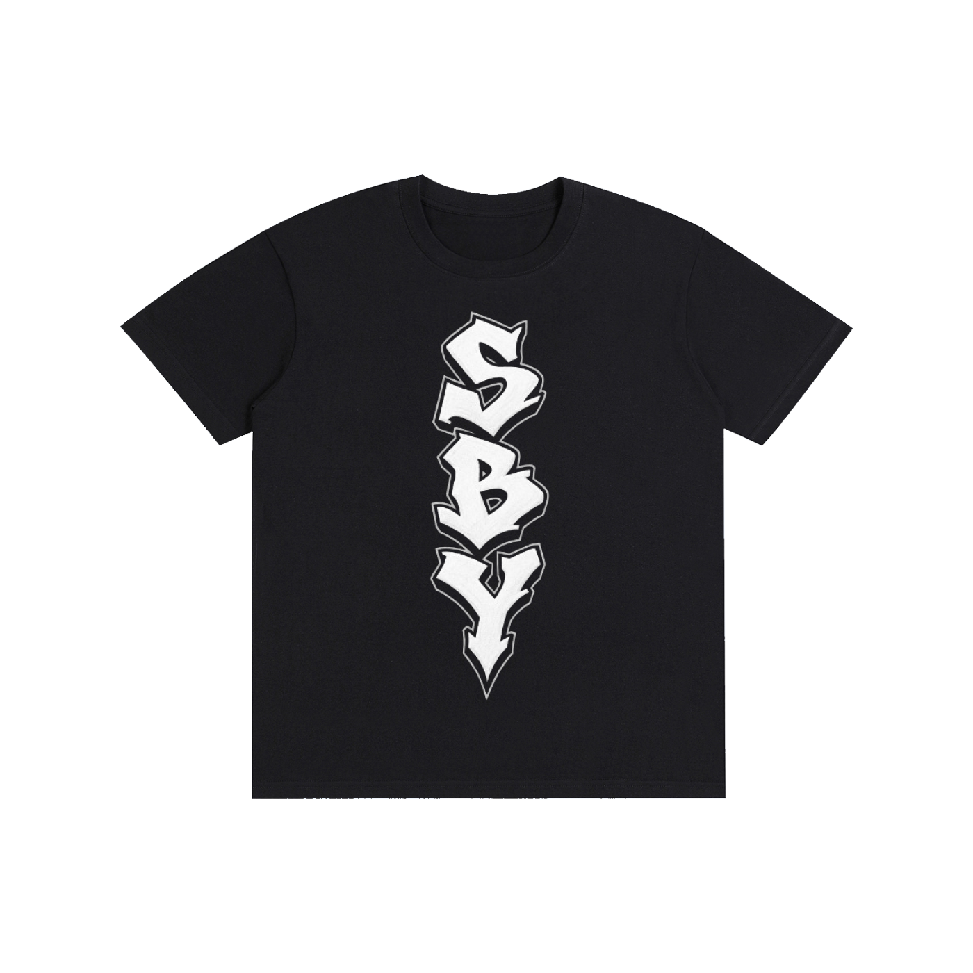 SBY Lettering - Men’s Black Tee Shirt