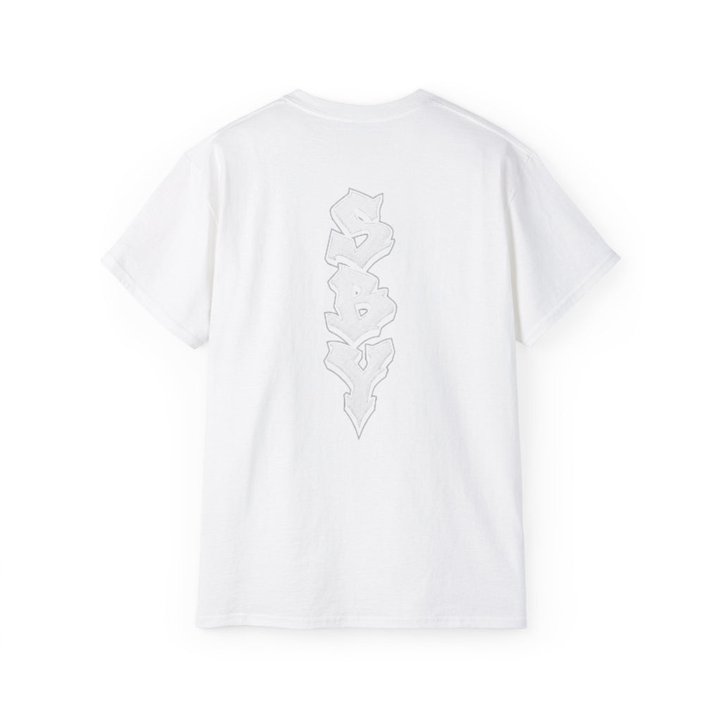 Columbus Ohio - Unisex White Text Tee Shirt