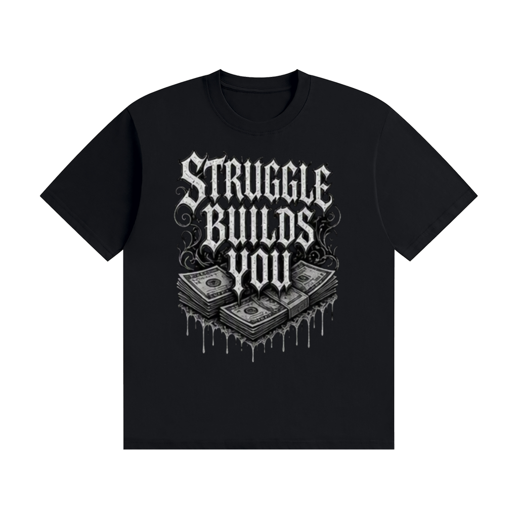 Cash Flow - Unisex White Text Tee Shirt
