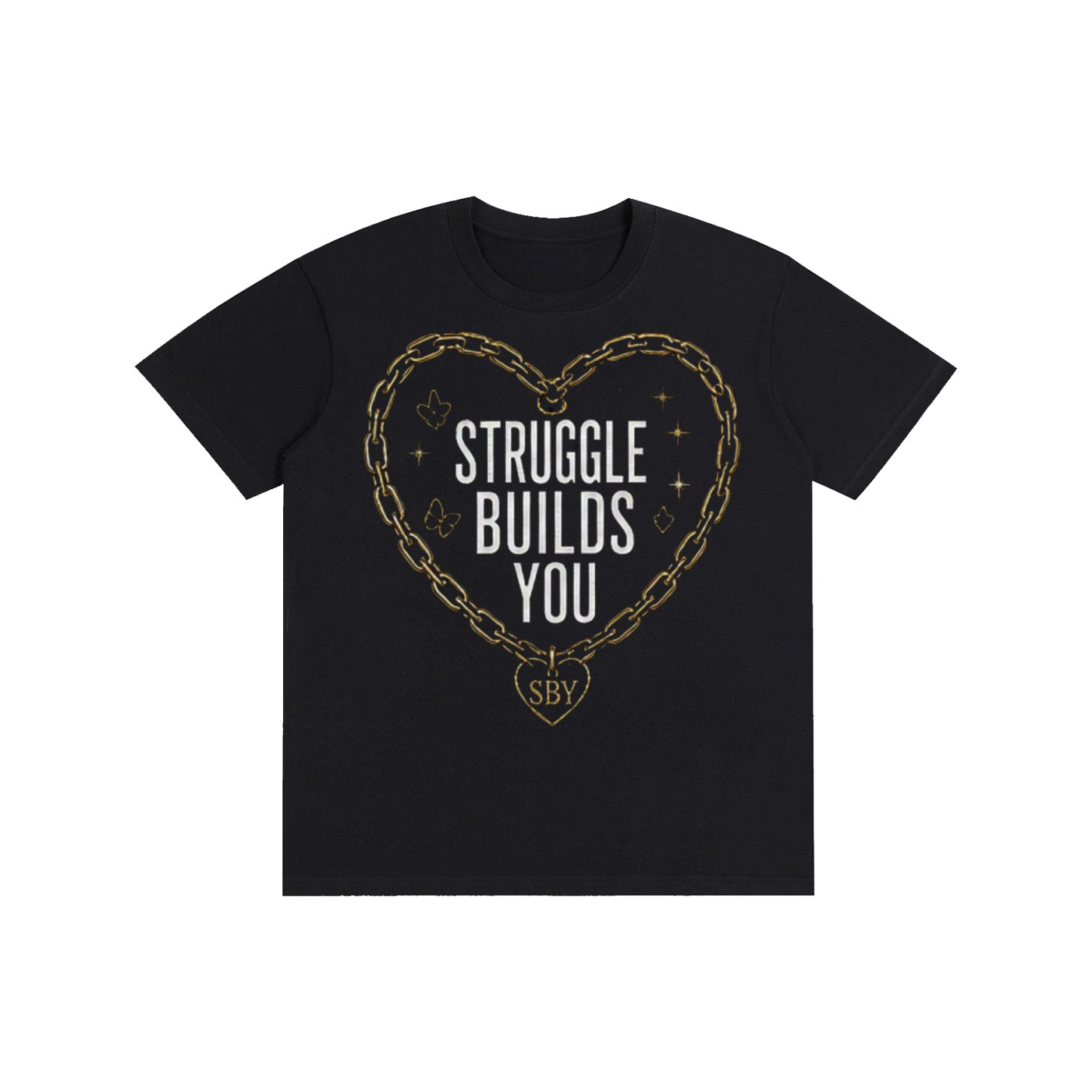 Struggle Builds You - Women’s Locked In Tee Shirt