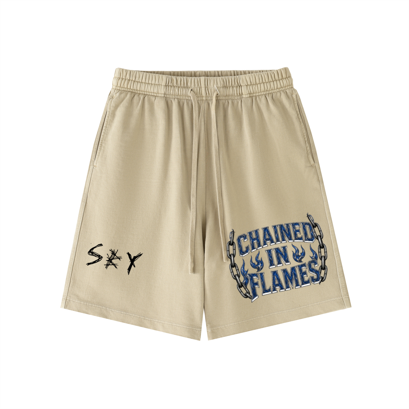 Chained In Flames - Limited Edition Men’s Shorts (100% Cotton)