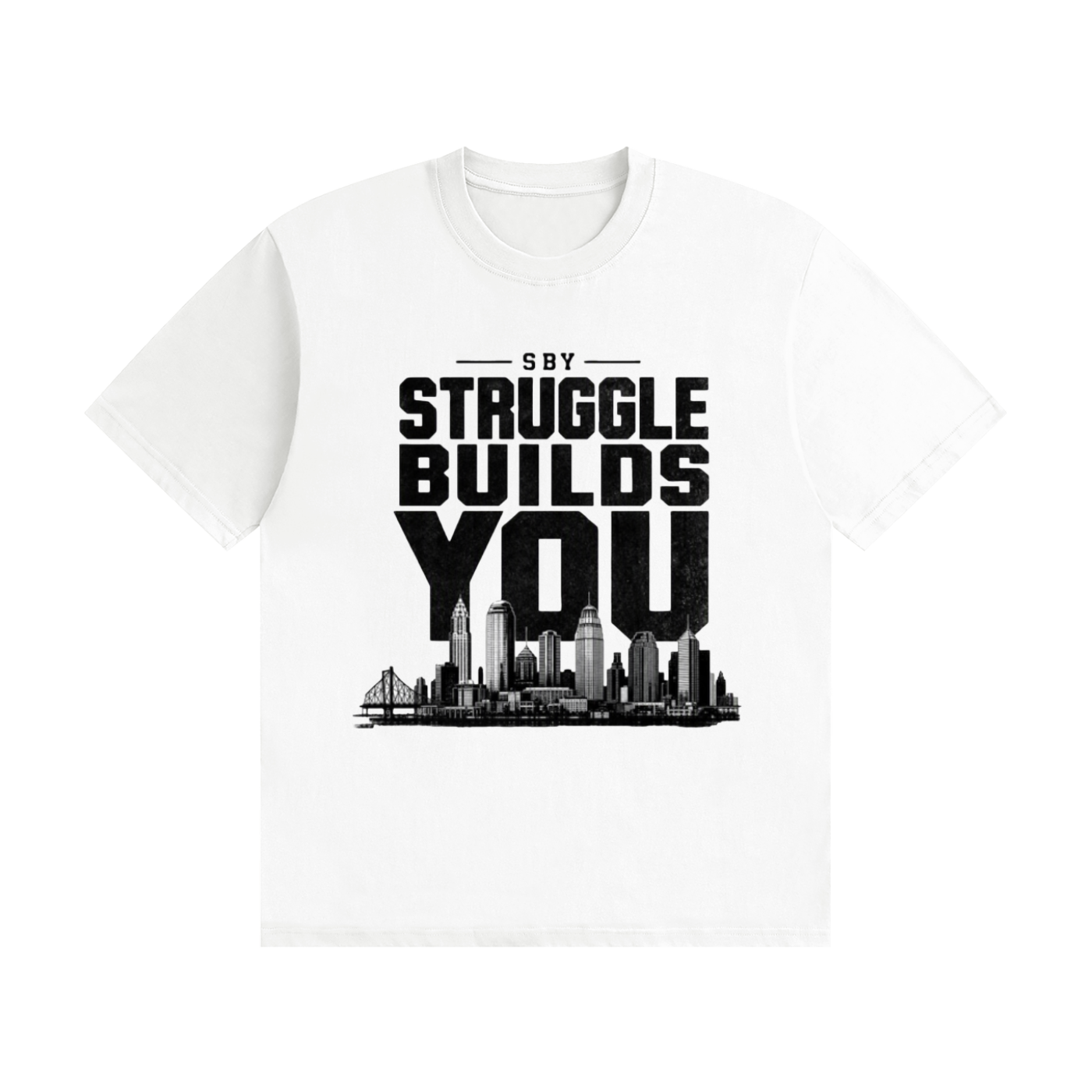 City View - Unisex White Tee Shirt
